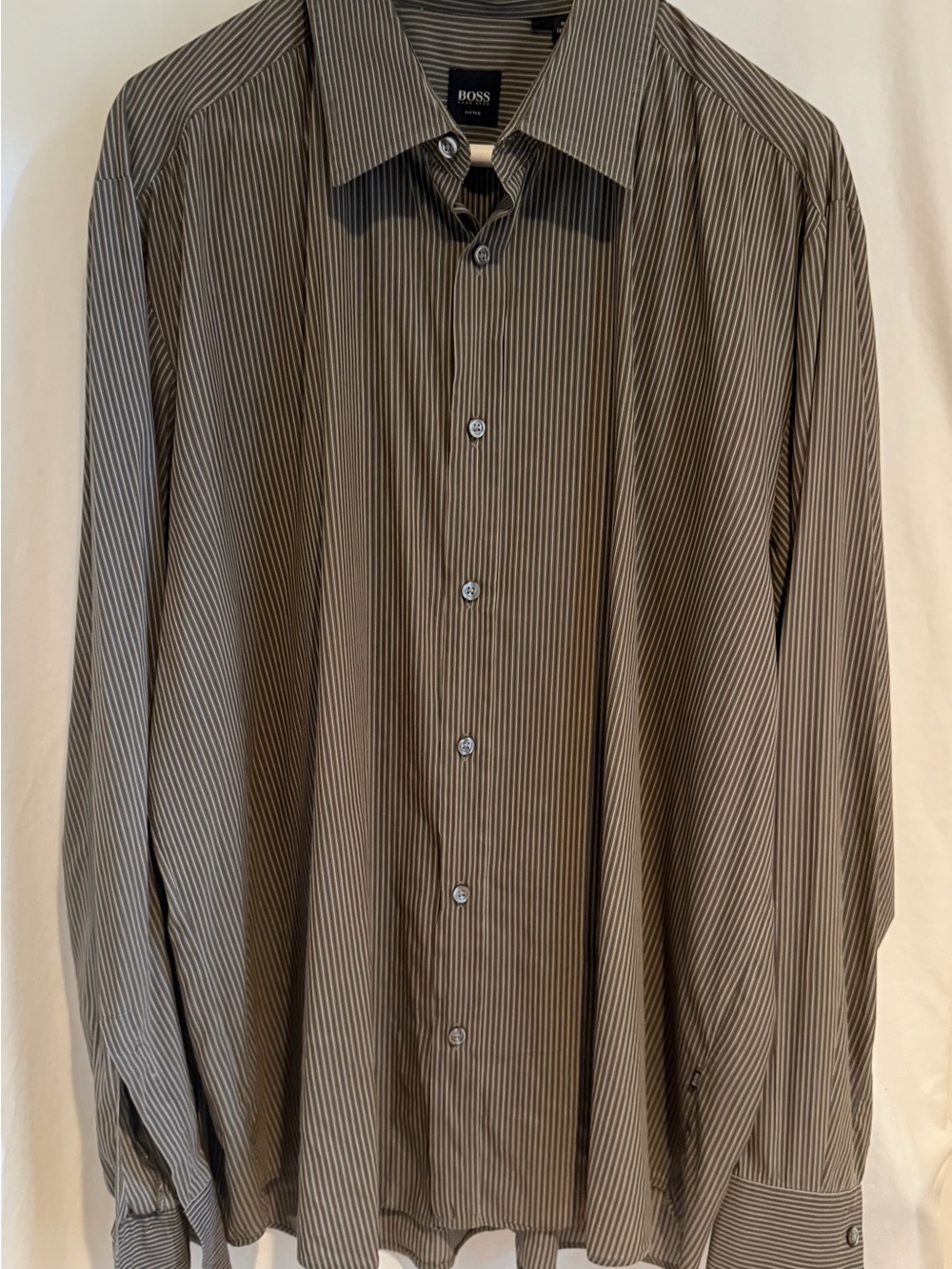 HUGO BOSS “BOSS” Fitted Men’s Dress Shirt